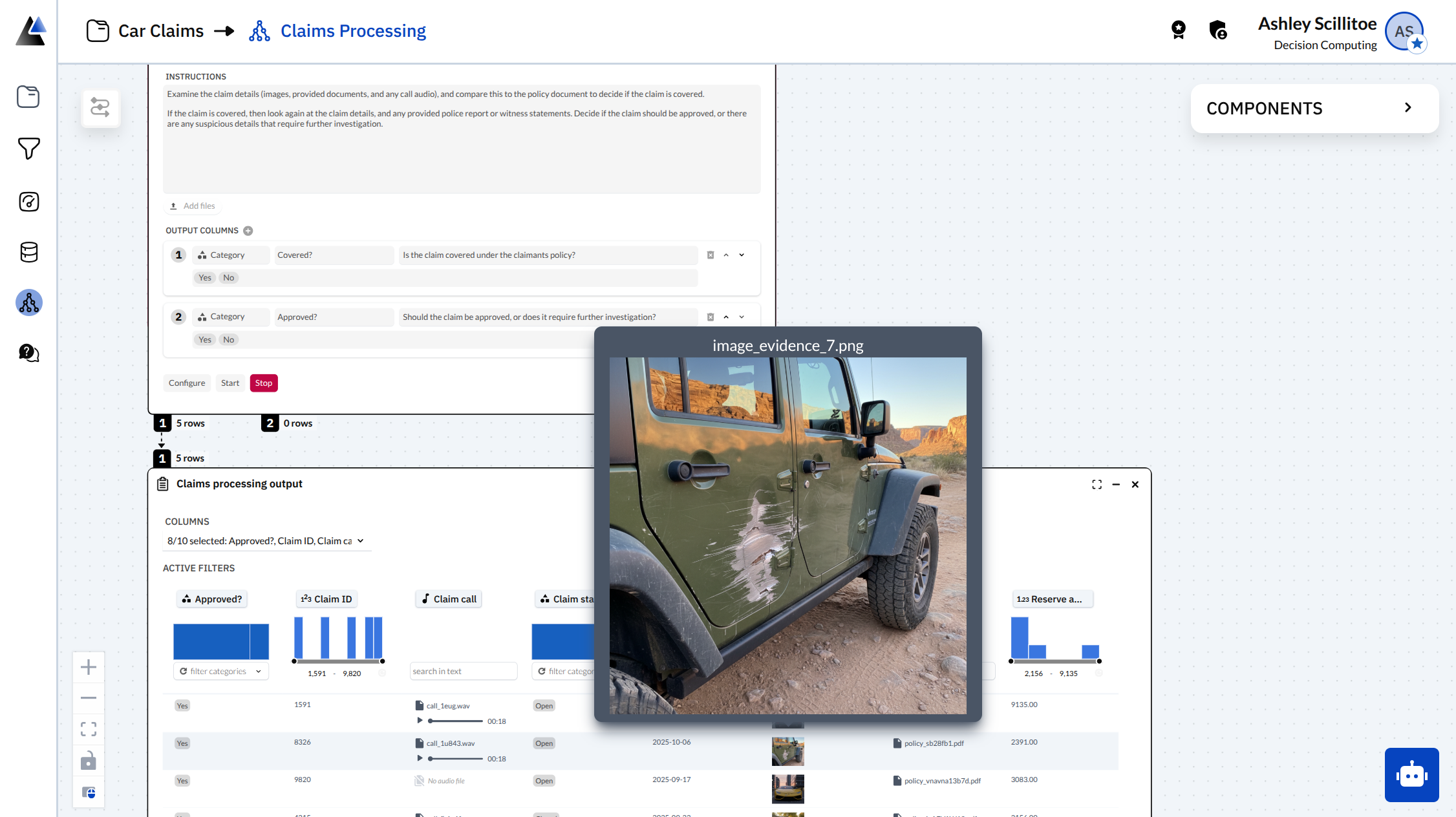 Logging/tracing in Agent Builder